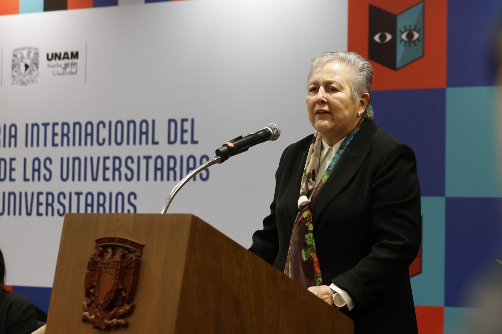 "Que la FILUNI 2025 sea un auténtico festival de la palabra y un recordatorio de que las universidades, con su razón de ser, humanista y científica están llamadas a salvaguardar la cultura y contribuir a la defensa de la igualdad, la no violencia, la libertad y la justicia", señaló la secretaria General de la UNAM, Patricia Dávila Aranda.